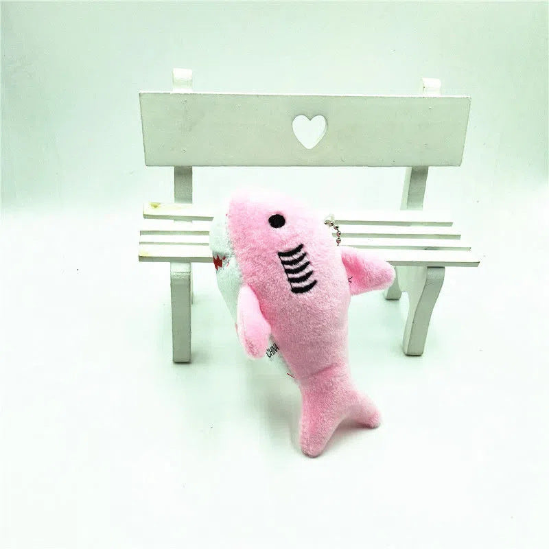 Shark Plush Keychain Pendant for Cute Bag and Key Style