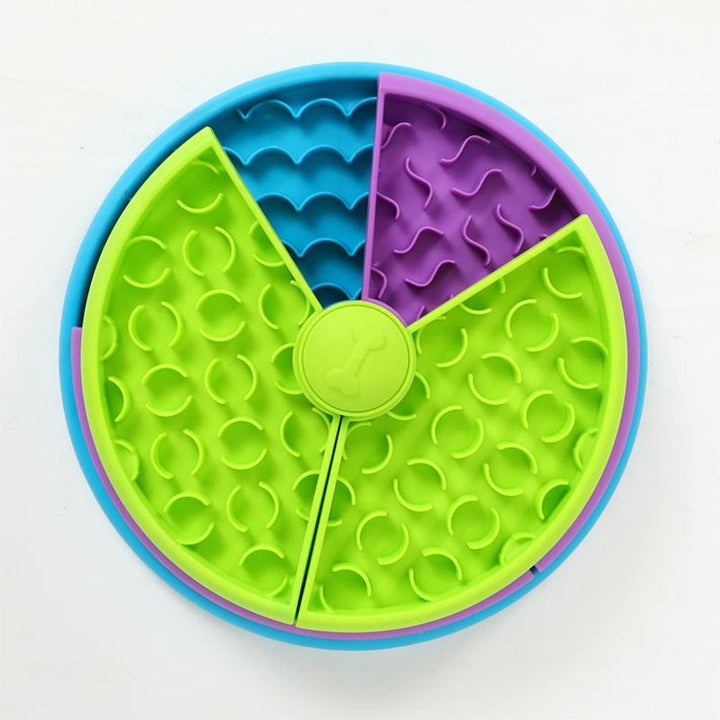 Interactive Slow Feeder Bowl for Dogs and Cats
