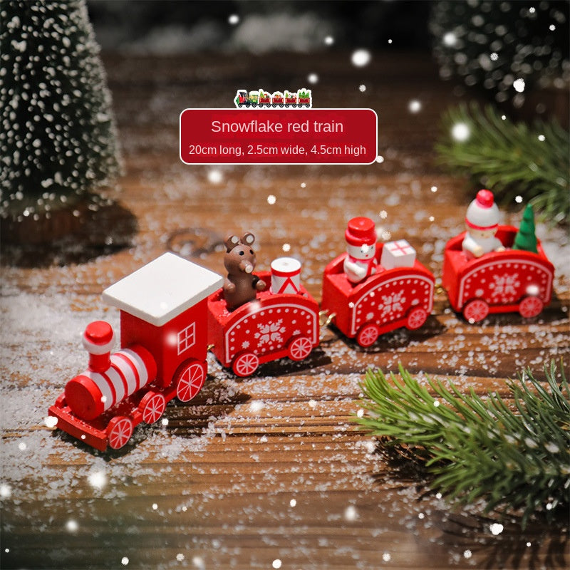 3D Wooden Christmas Calendar for Festive Desktop Decor