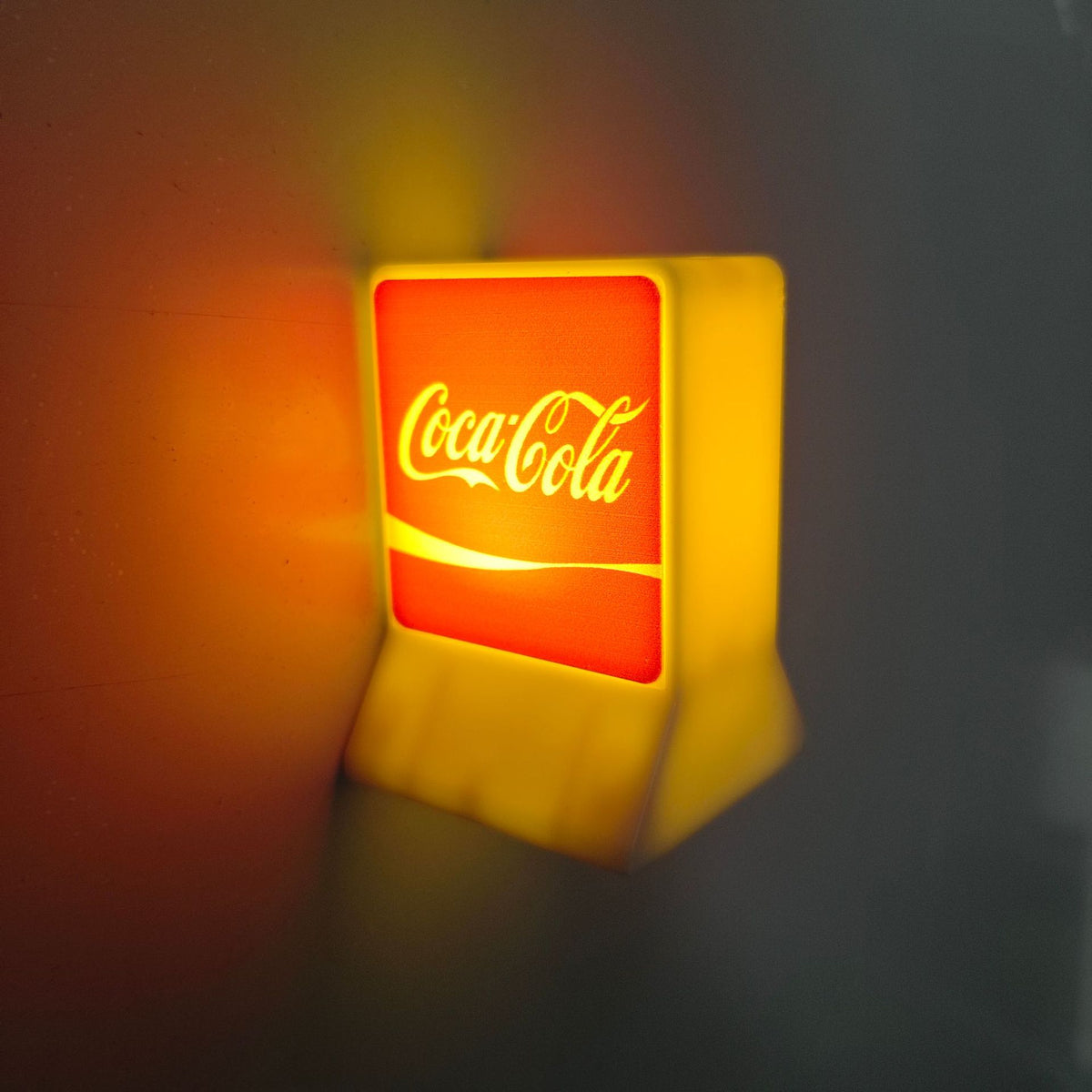 3D Beverage Fridge Magnet With Soft Glow Kitchen Decor
