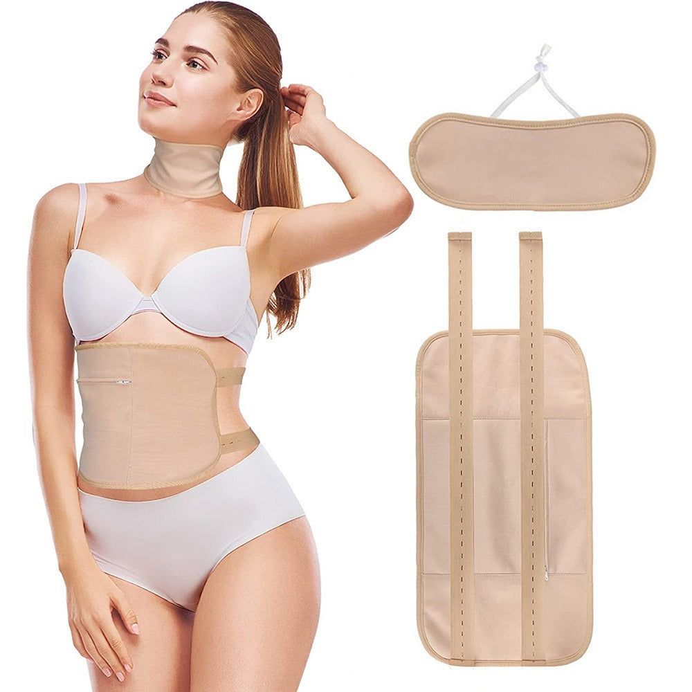 Castor Oil Therapy Wrap — Leak-Proof Relief for Pain & Detox