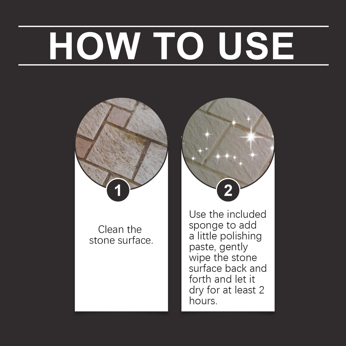 Stone Care Wax for Stain Removal, Shine & Protection