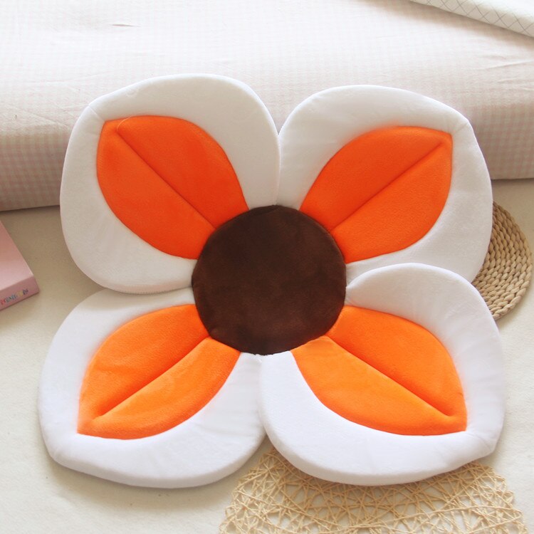 Baby Bath Mat Flower Sink Support for Newborn Bathing