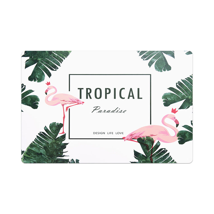 Waterproof Placemat for Hot Bowls, Easy Wipe Clean