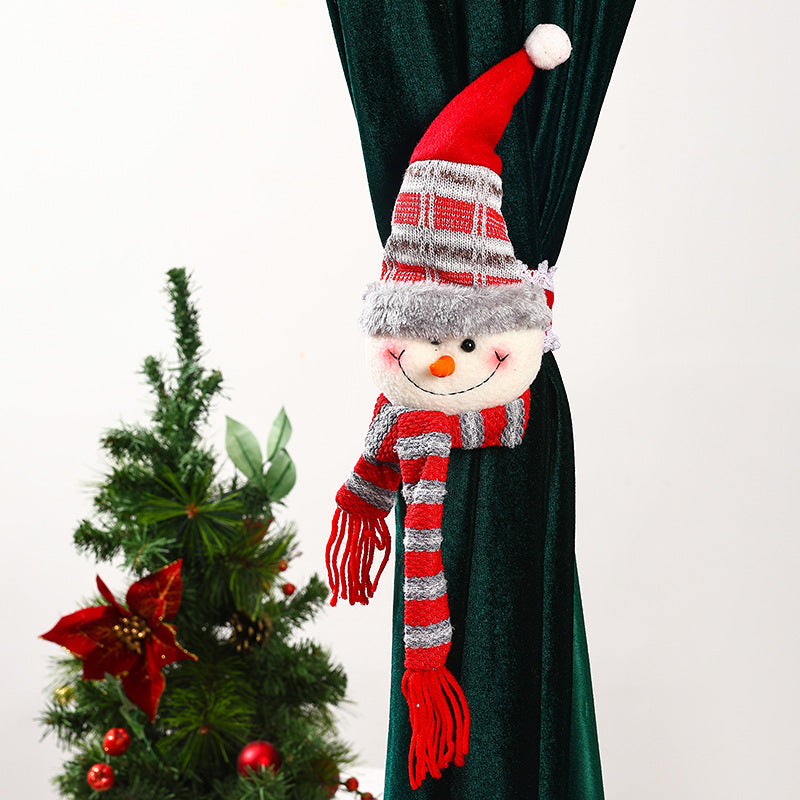 Christmas Curtain Tiebacks for Festive Window Décor