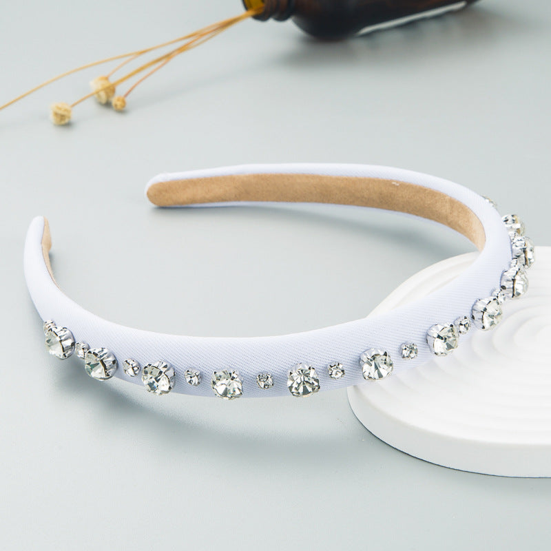 Rhinestone Hair Hoop for Instant Korean-Inspired Glamour