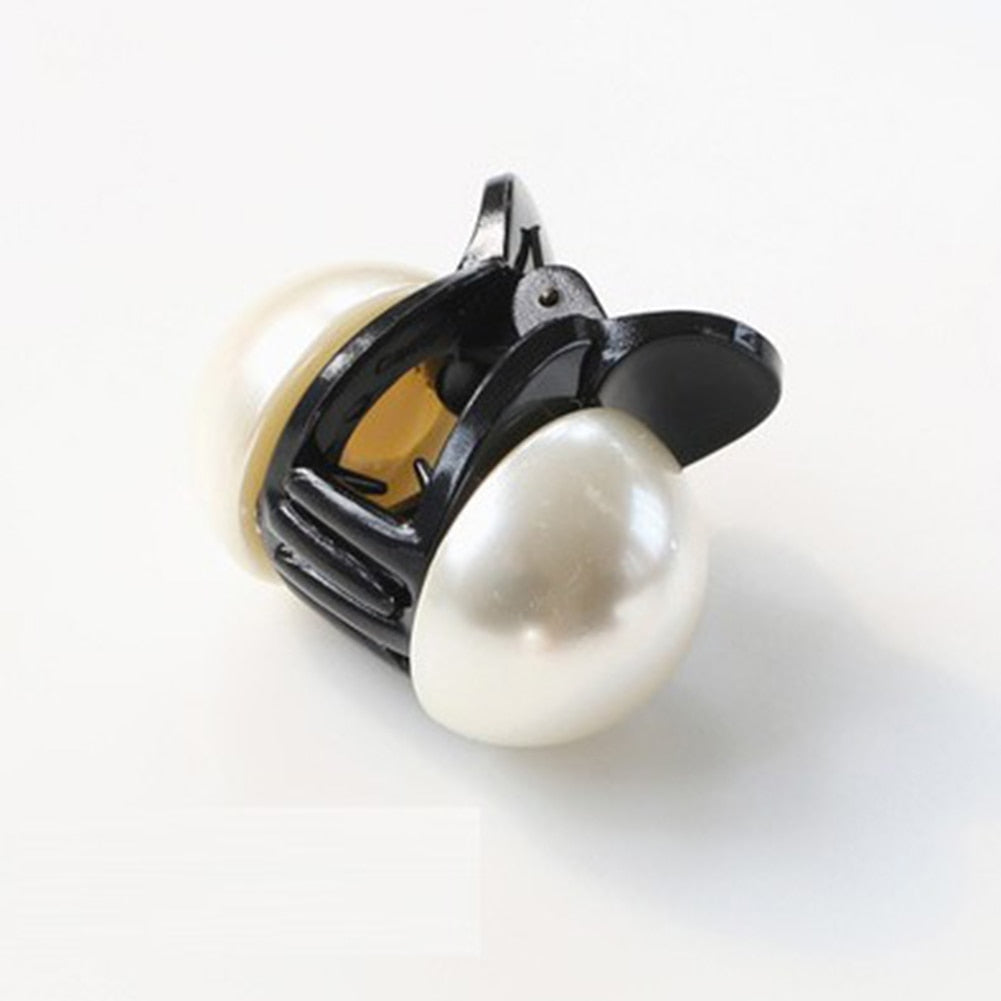 Pearl Mini Claw Hair Clips for Easy Elegant Styles