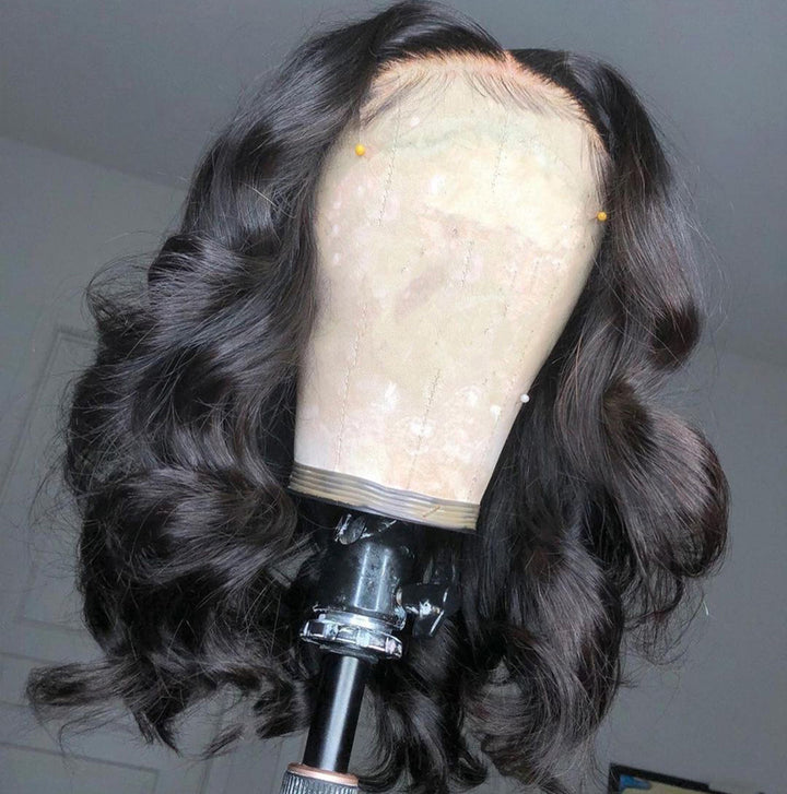 Short Curly Lace Front Wig With Natural-Looking Volume