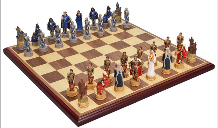 3D Character Chess & Checkers Set for Game Nights