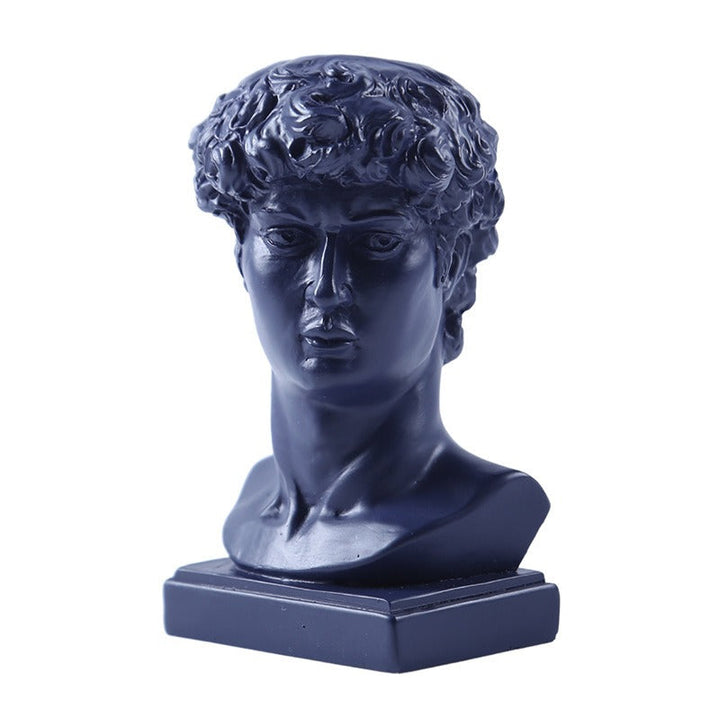 David Bust Sculpture: Classical Style for Small Spaces