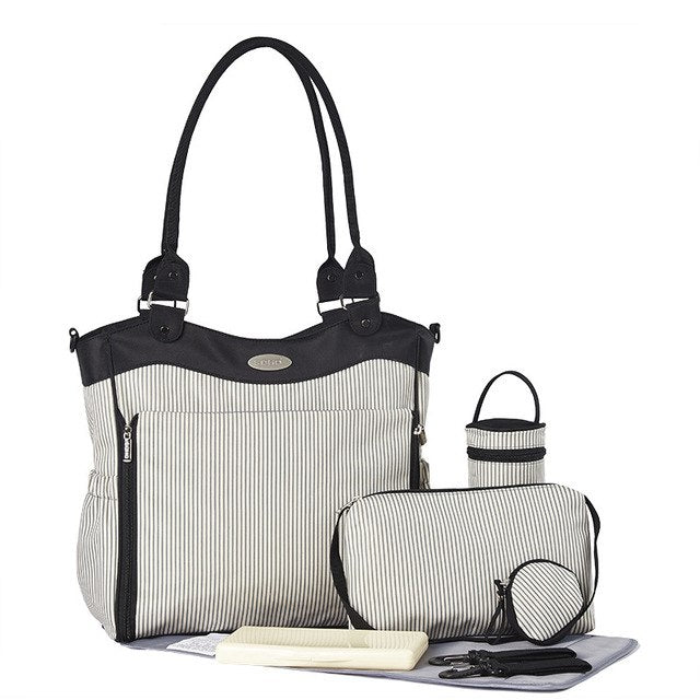 9-Piece Diaper Bag Set for Organized Baby Outings