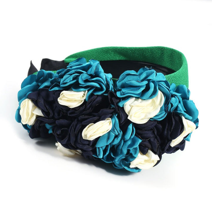 3D Floral Headband for Romantic, Statement Styling