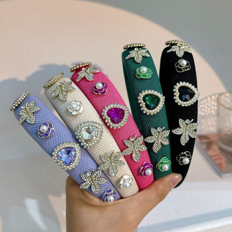Jeweled Heart Headband for Instant Polished Everyday Style