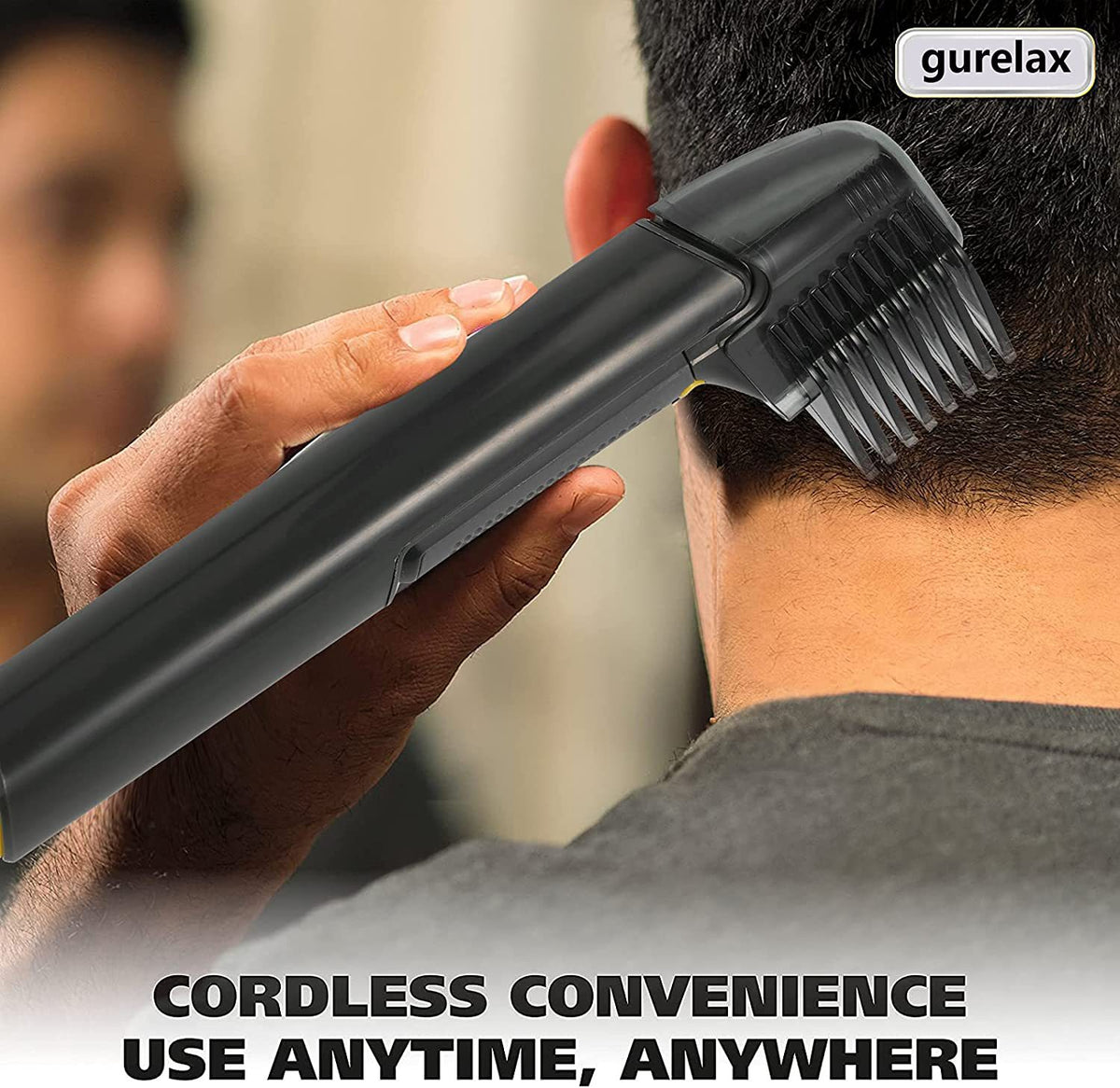 Electric Back Shaver Long Handle Body Hair Trimmer