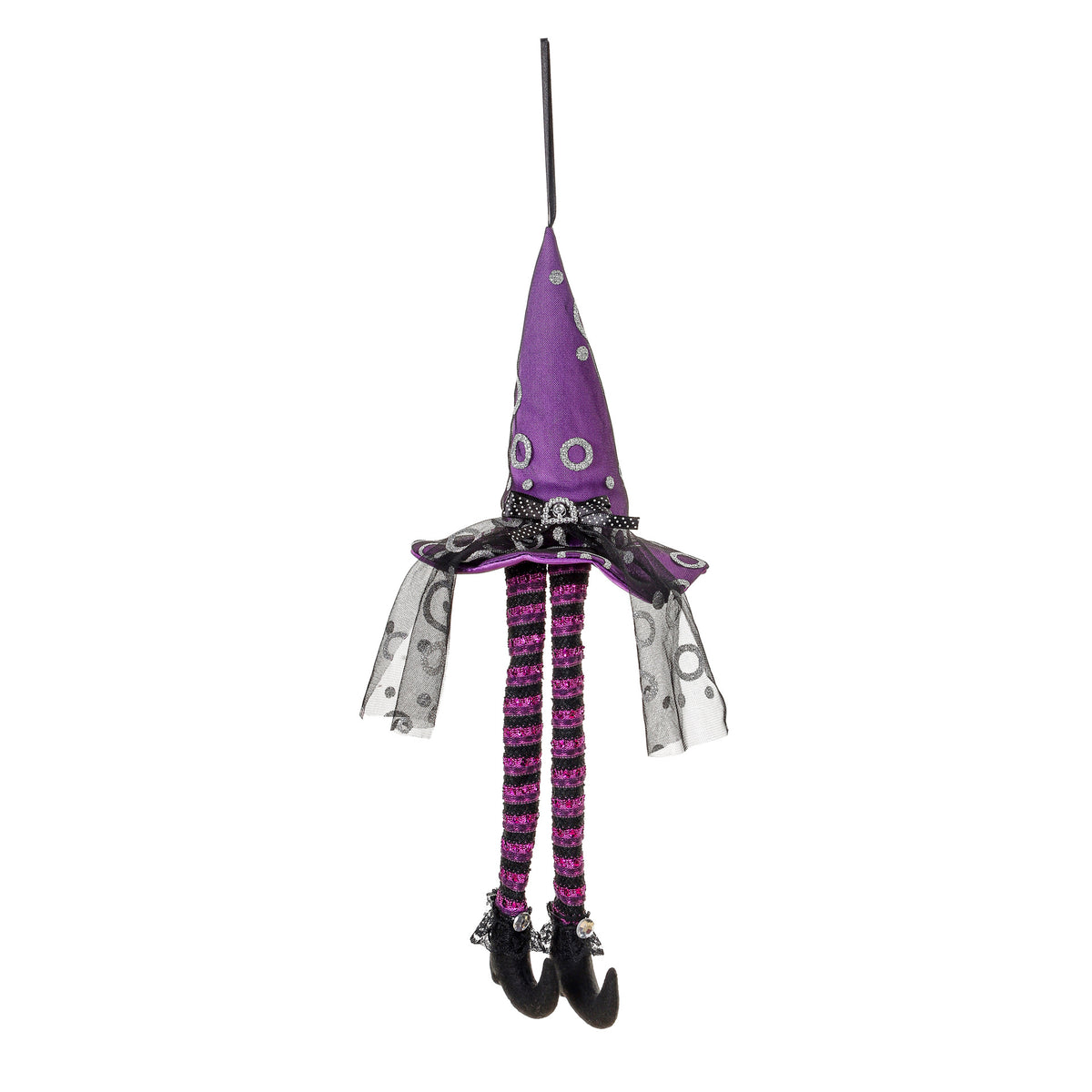 Light-Up Wizard Hat Halloween Window Display Decor