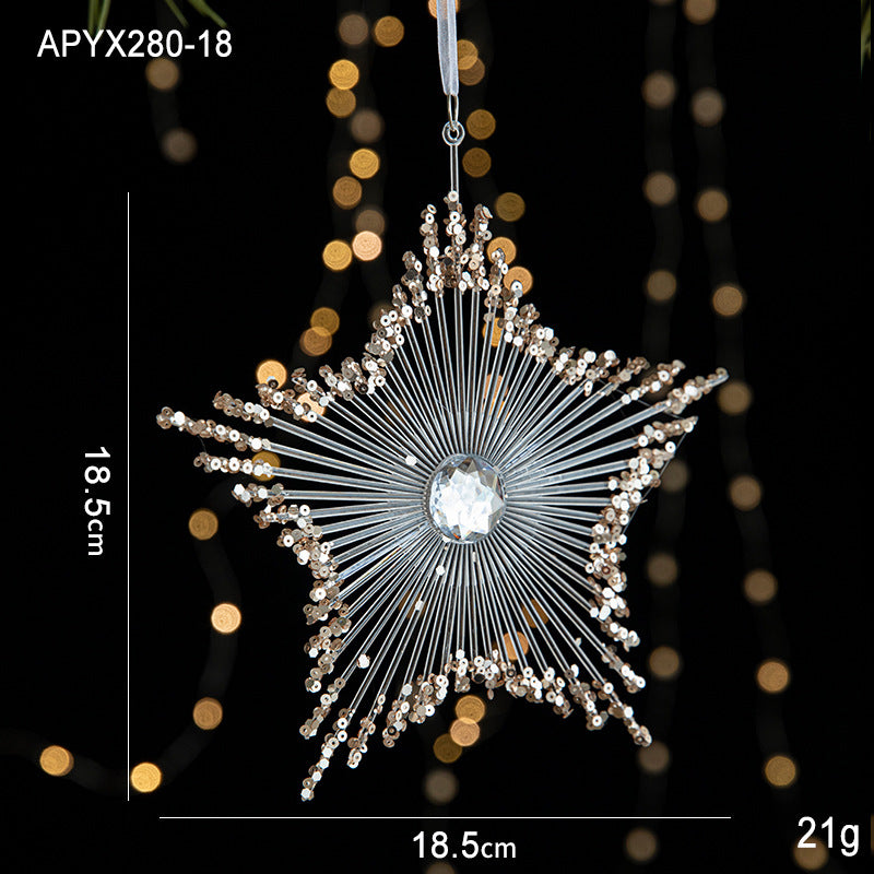 Acrylic Christmas Ornaments for Sparkling Tree Decor