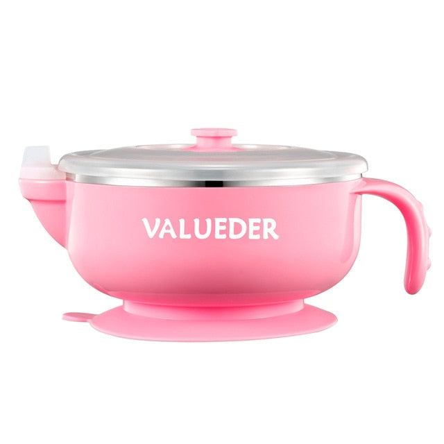 Baby Suction Bowl Set for Cleaner, Warmer Mealtimes