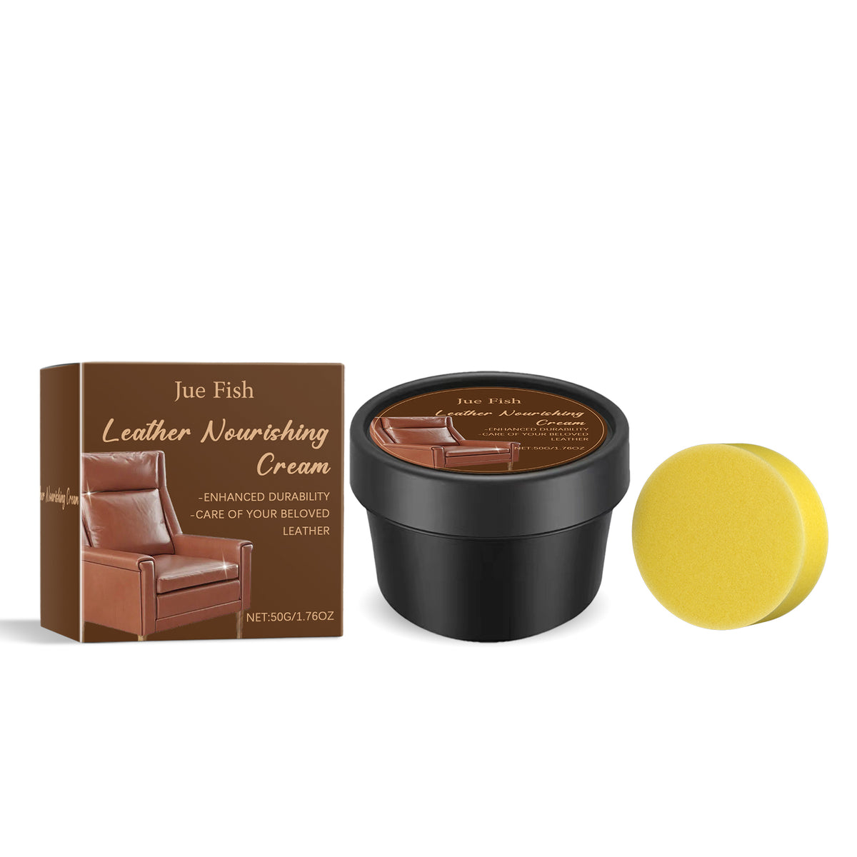 Leather Repair Cream for Scratches, Bags & Sofas