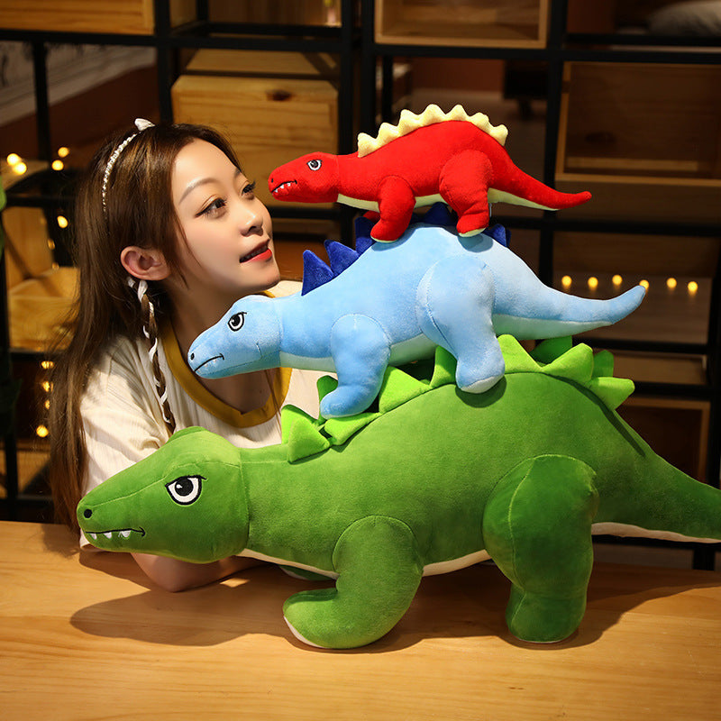 Stegosaurus Plush Dinosaur Toy for Imaginative Play