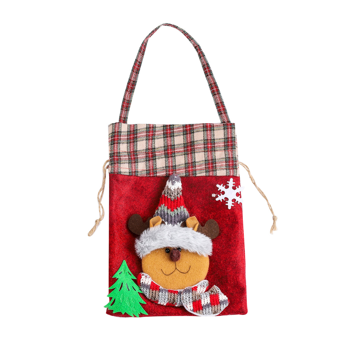Christmas Gift Bag for Charming Reusable Holiday Giving