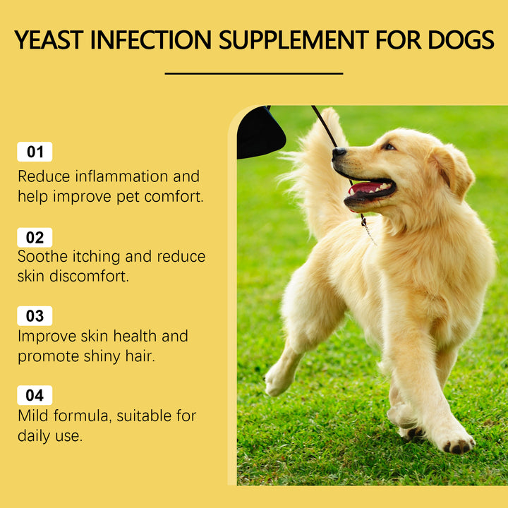 Dog Skin & Coat Herbal Supplement for Itching Support