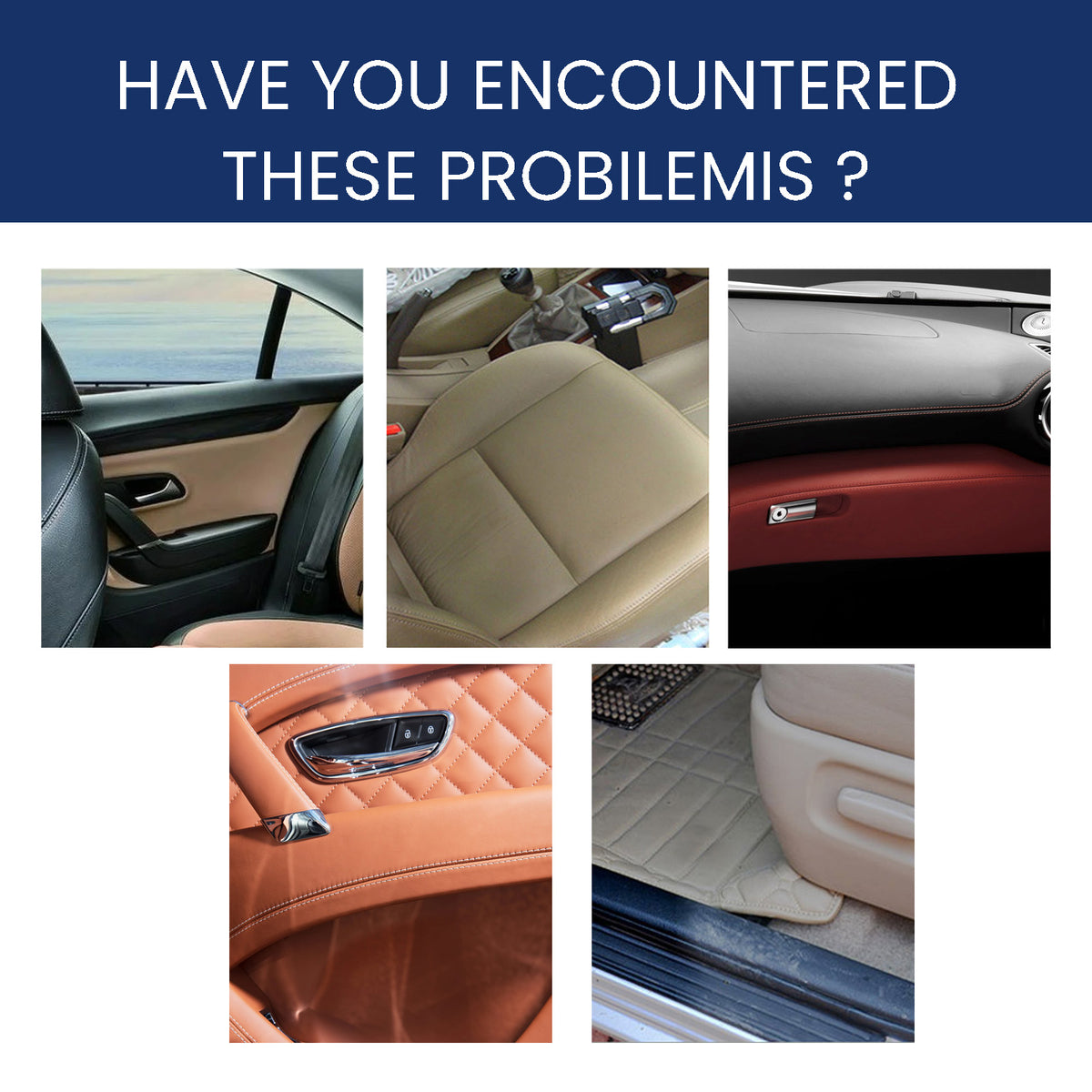 Leather Cleaner Cream for Fresh, Bright Car Interiors