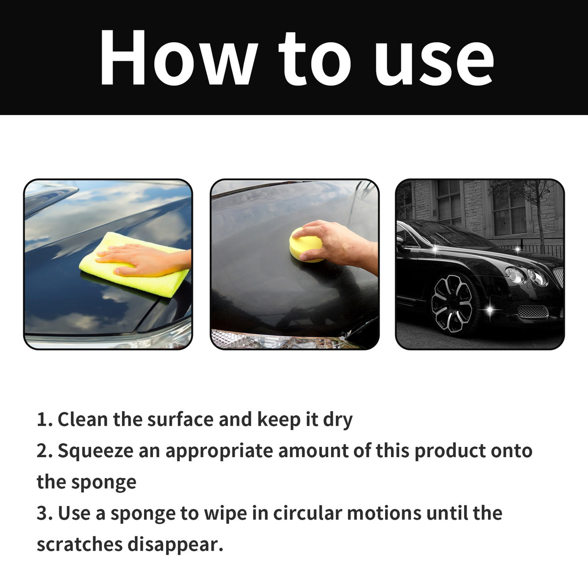 Graphene Car Scratch Repair Wax for Deep Scratches
