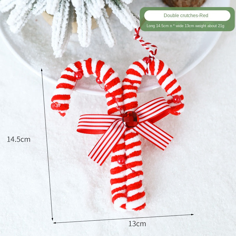 Christmas Candy Cane Ornaments for Colorful Displays
