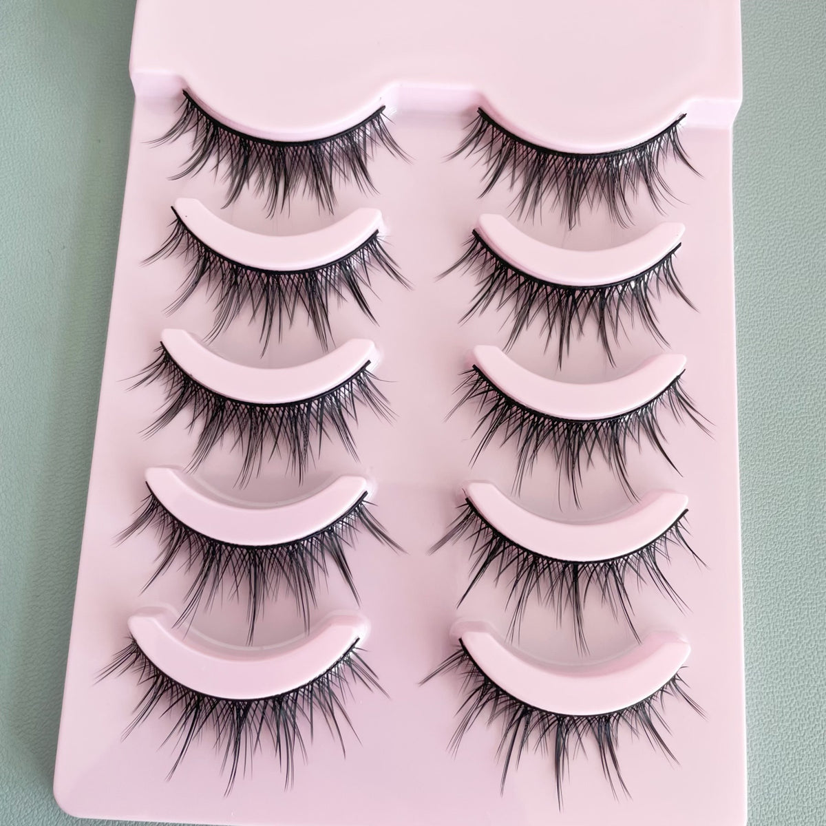 False Eyelashes for Bold, Bushy Cartoon-Style Eyes