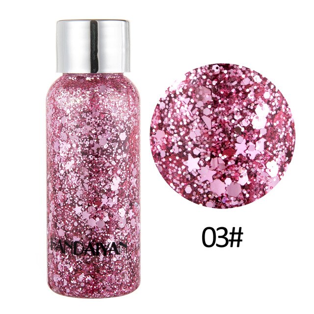 Face and Body Glitter Gel for Instant Festival Shine