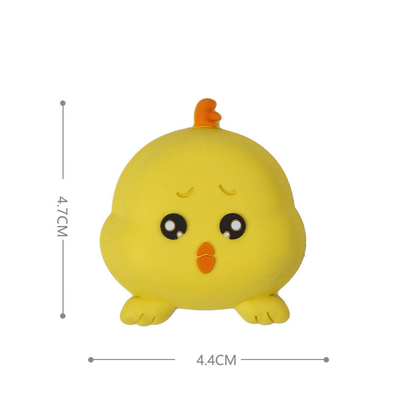 Punch-Free Silicone Door Stopper That Protects Walls