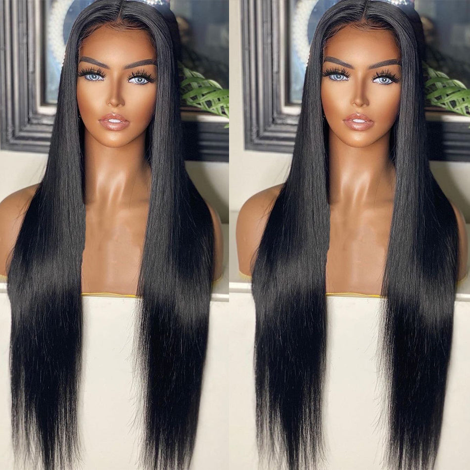 Black Lace-Front Wig for Sleek, Instant Glamorous Style