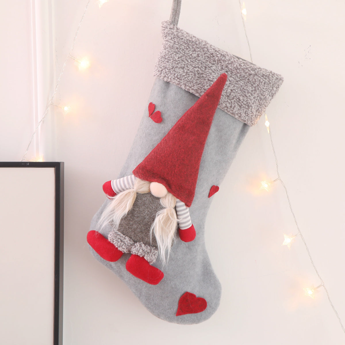 3D Gnome Christmas Stockings for Festive Gift Giving