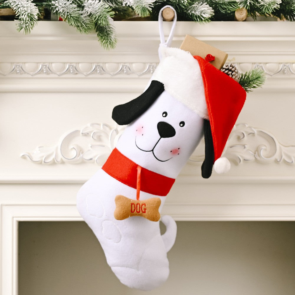 Christmas Dog Stockings Pair | Playful Holiday Decor