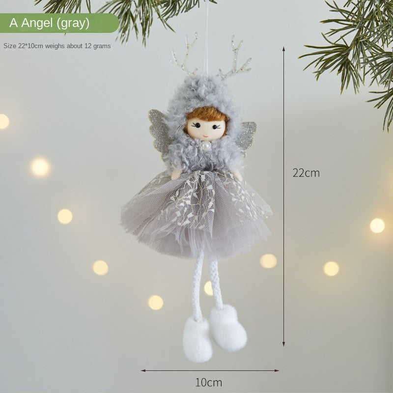 Pink Angel Christmas Tree Ornament for Magical Decor