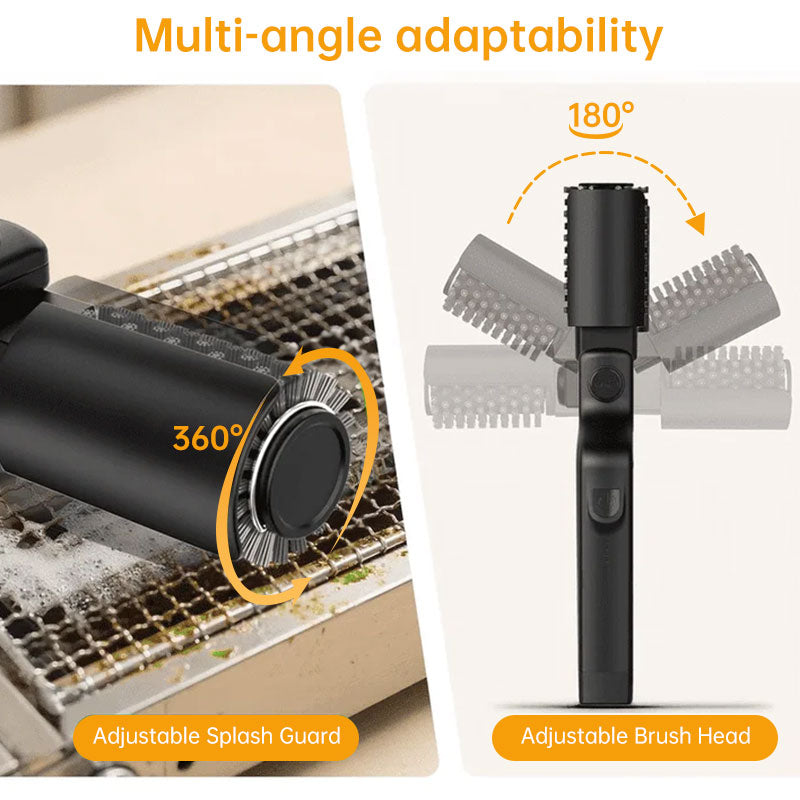 Electric Cleaning Brush 3-in-1 Power Scrubber for Grill & Tile