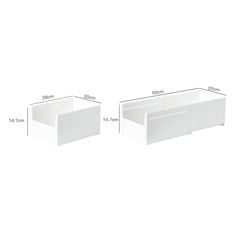 Retractable Kitchen Drawer Organizer Box, 28-50 cm