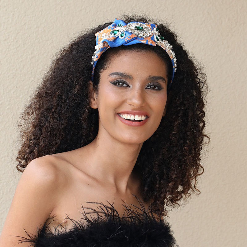 Jeweled Statement Headband for Occasion-Ready Style