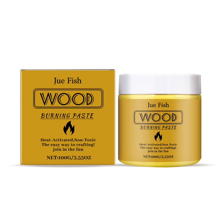 Wood Burning Paste for Fast DIY Pyrography Patterns
