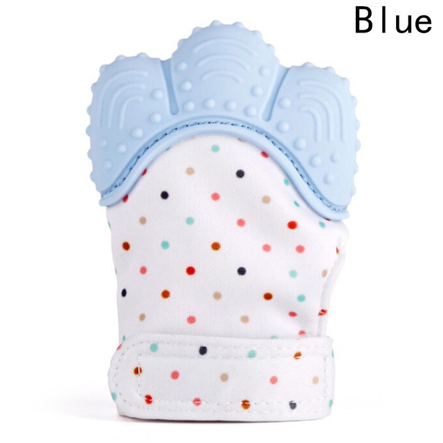 Silicone Baby Teething Mitten for Soothing Sore Gums