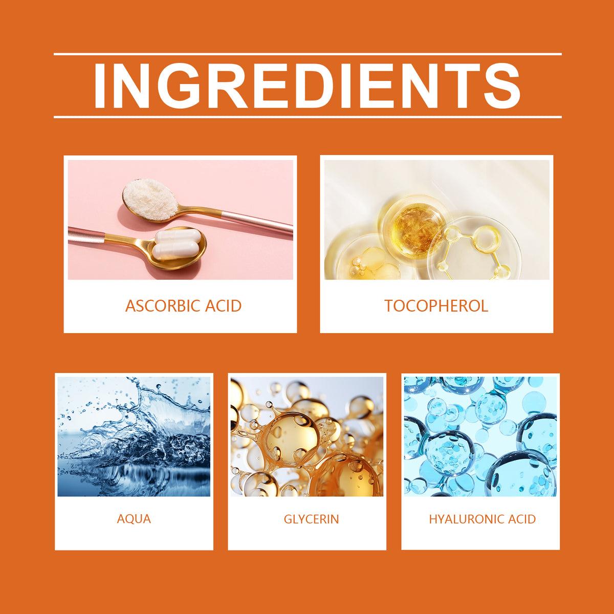 Vitamin C Face Serum – Brighten, Firm & Hydrate Skin