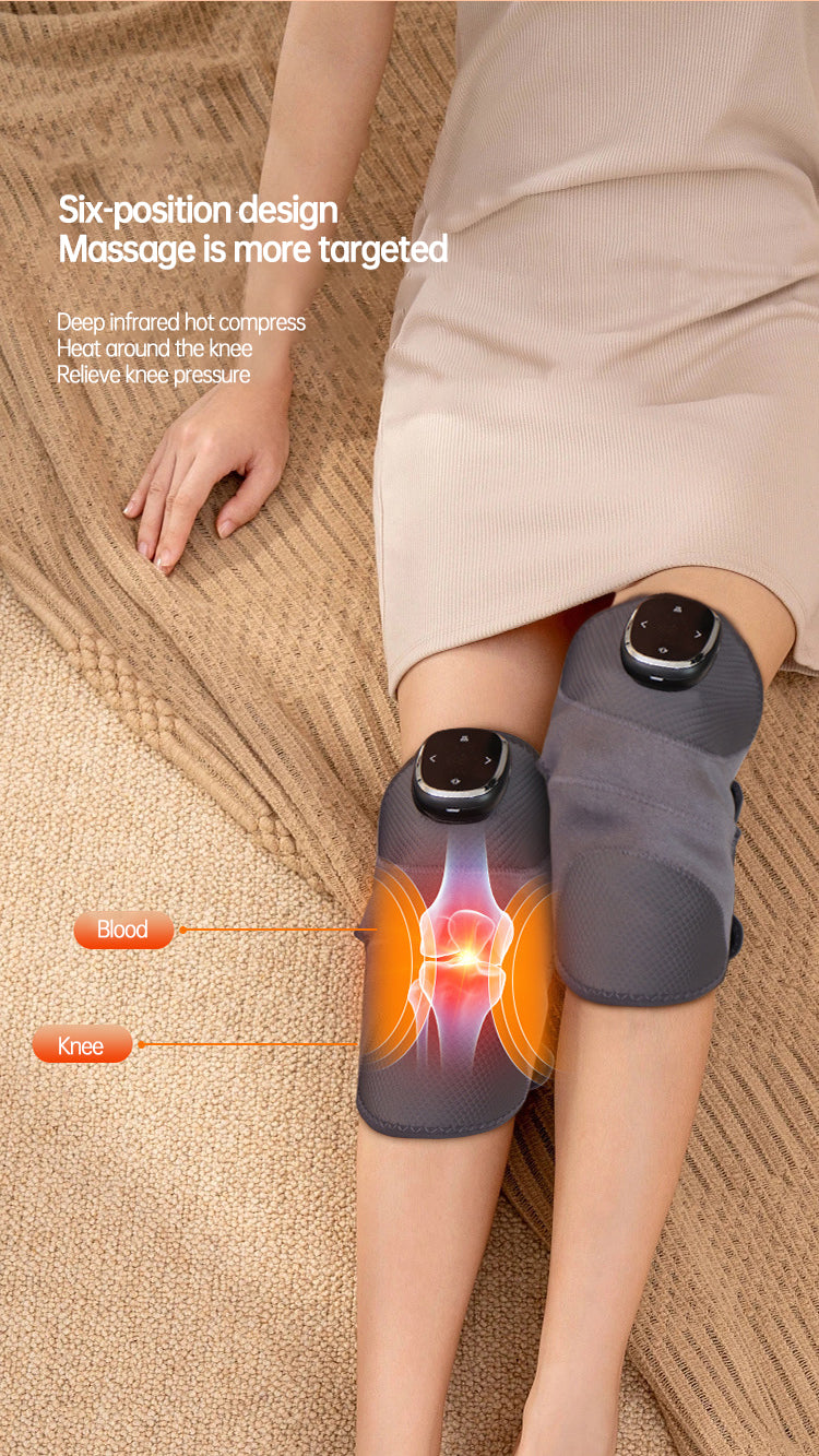 Heated Knee Brace Wrap — Far-Infrared Pain Relief