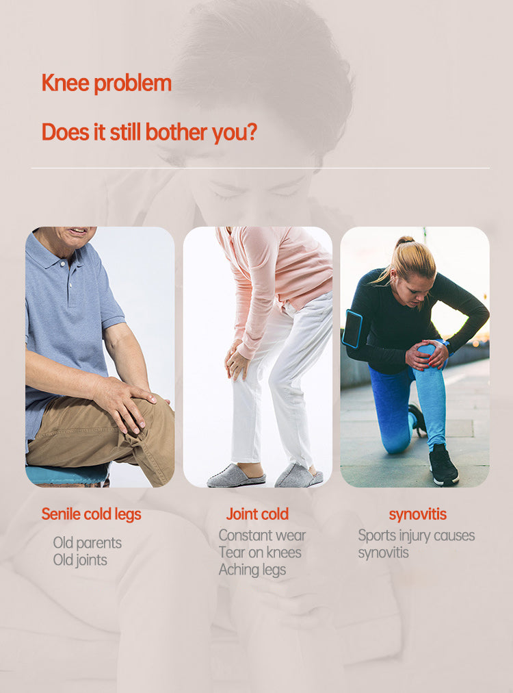 Heated Knee Brace Wrap — Far-Infrared Pain Relief