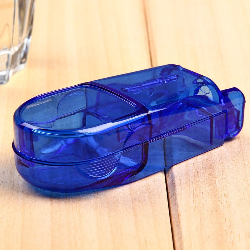 Pill Cutter for Small or Large Pills with Storage Box