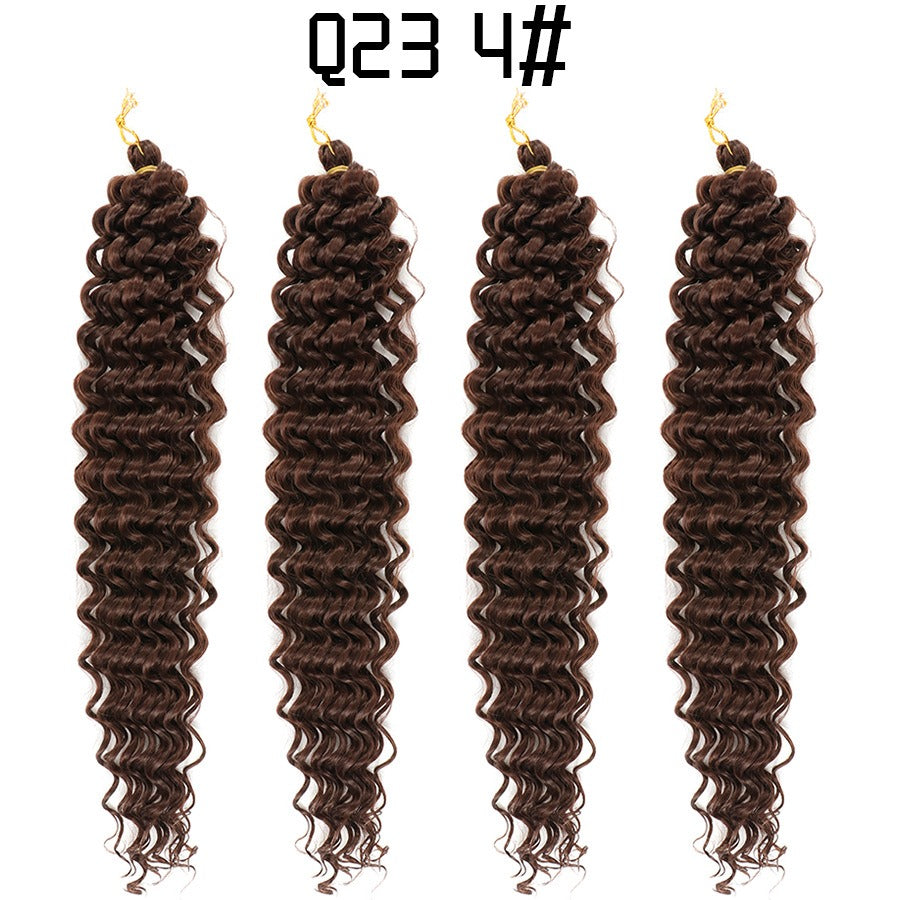 Deep Wave Crochet Hair Extensions For Fuller Volume