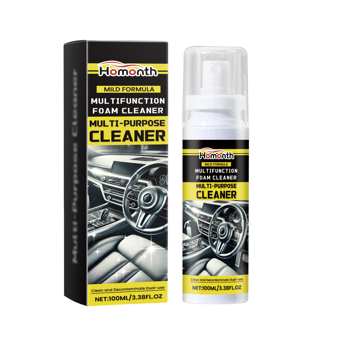 Car Interior Foam Cleaner for a Fresh, Protected Finish