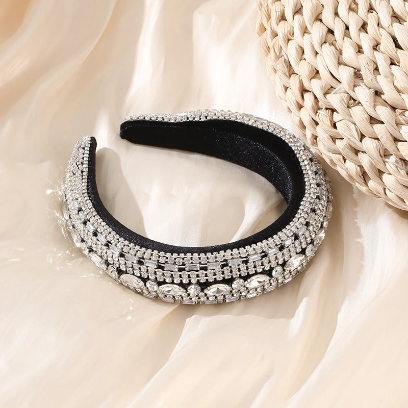 Jeweled Statement Headband for Colorful Glamorous Style