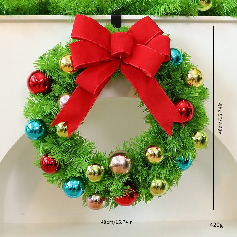 Pre-Decorated Christmas Garland for Instant Festive Style