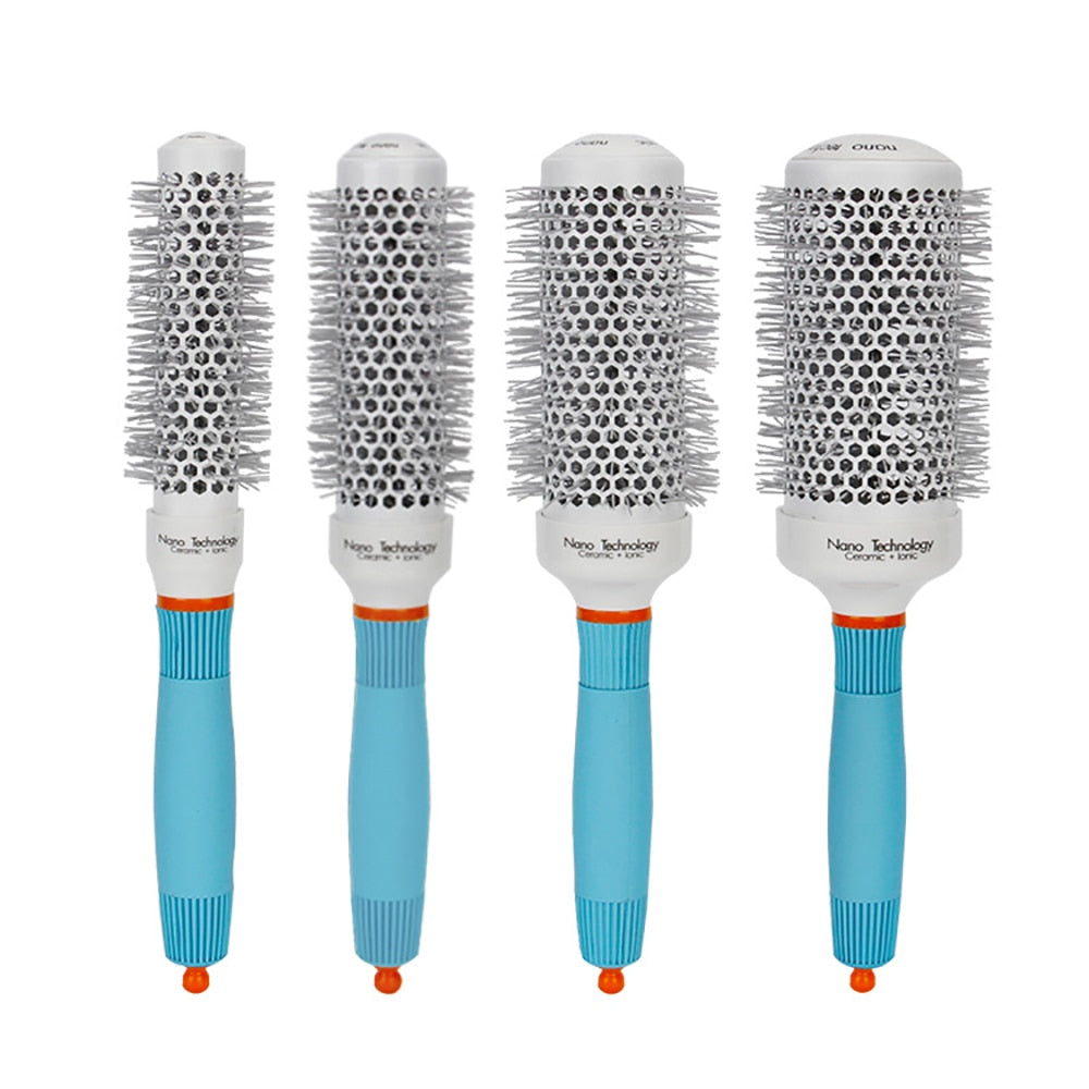 Ceramic Ionic Round Hair Brush for Smooth Salon Blowouts
