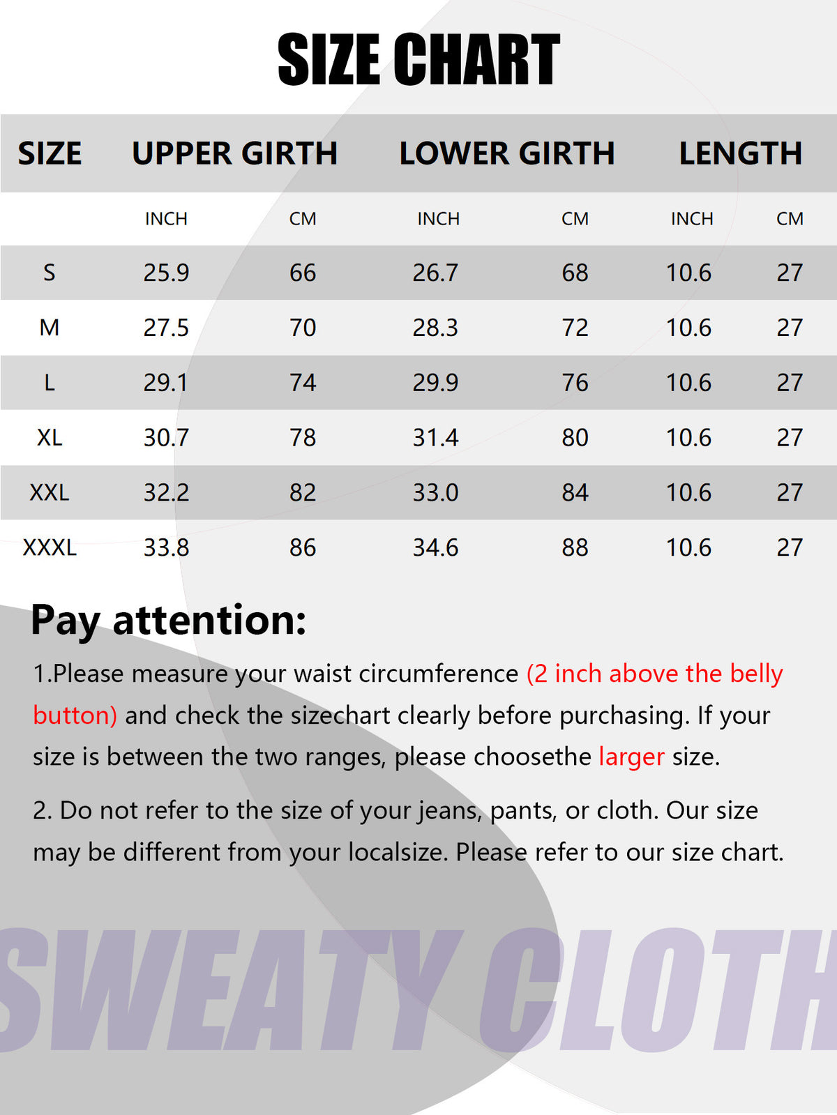 Waist Trainer Belt – 6x Sweat, Hourglass Shape & Belly Fat